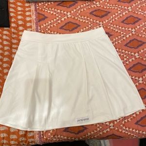 Pleated Mini Skirt
